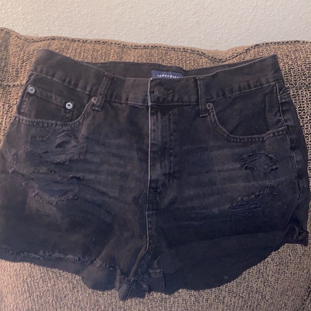 ✨ High-Rise Denim Mom Shorts✨ - Picture 6 of 8